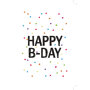 Kaartje 'Happy Birthday'